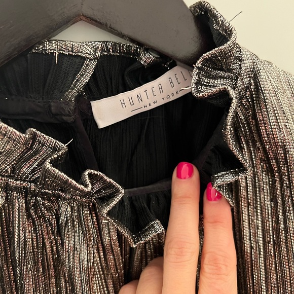 Hunter Bell Metallic Blair Top -  NWOT! - Picture 6 of 6